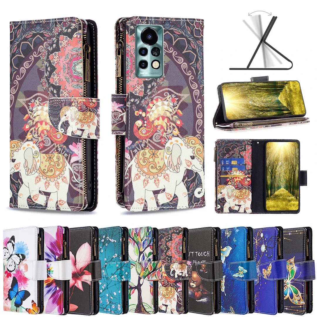 

Molded Leather Anti-fall Flip phone case for infinix X6811 X6812B ZERO X NEO