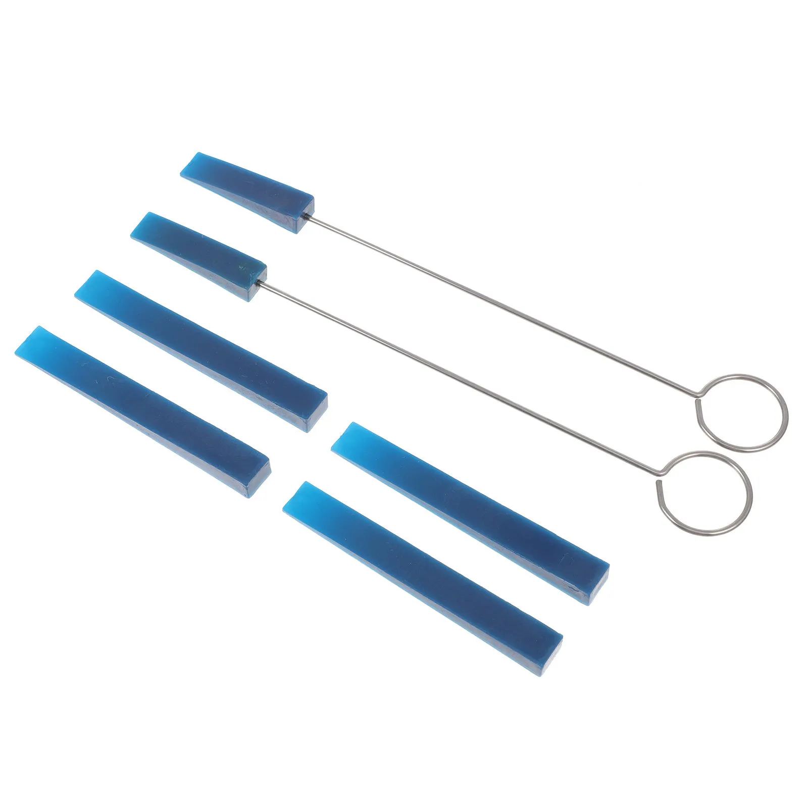 6 قطعة ضبط البيانو المطاط إسفين كتم تحديد أداة الأزرق دائم المطاط المواد البيانو اكسسوارات أداة الصيانة العملية