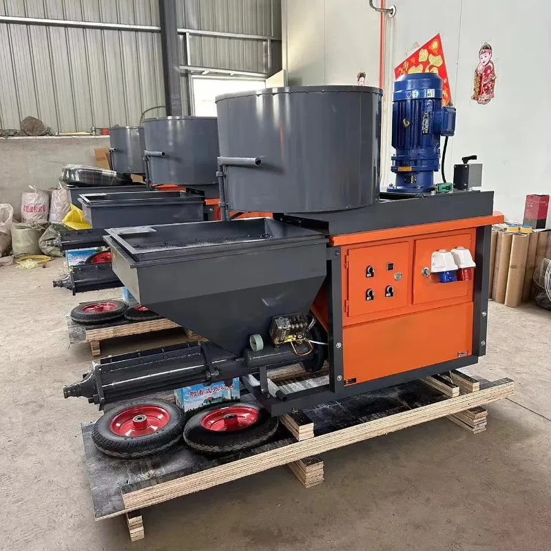 Factory Price Mortar Spraying Cement Wall Spray Plastering Machine On Sale Cement Mortar Spray Concrete Mortar Spray