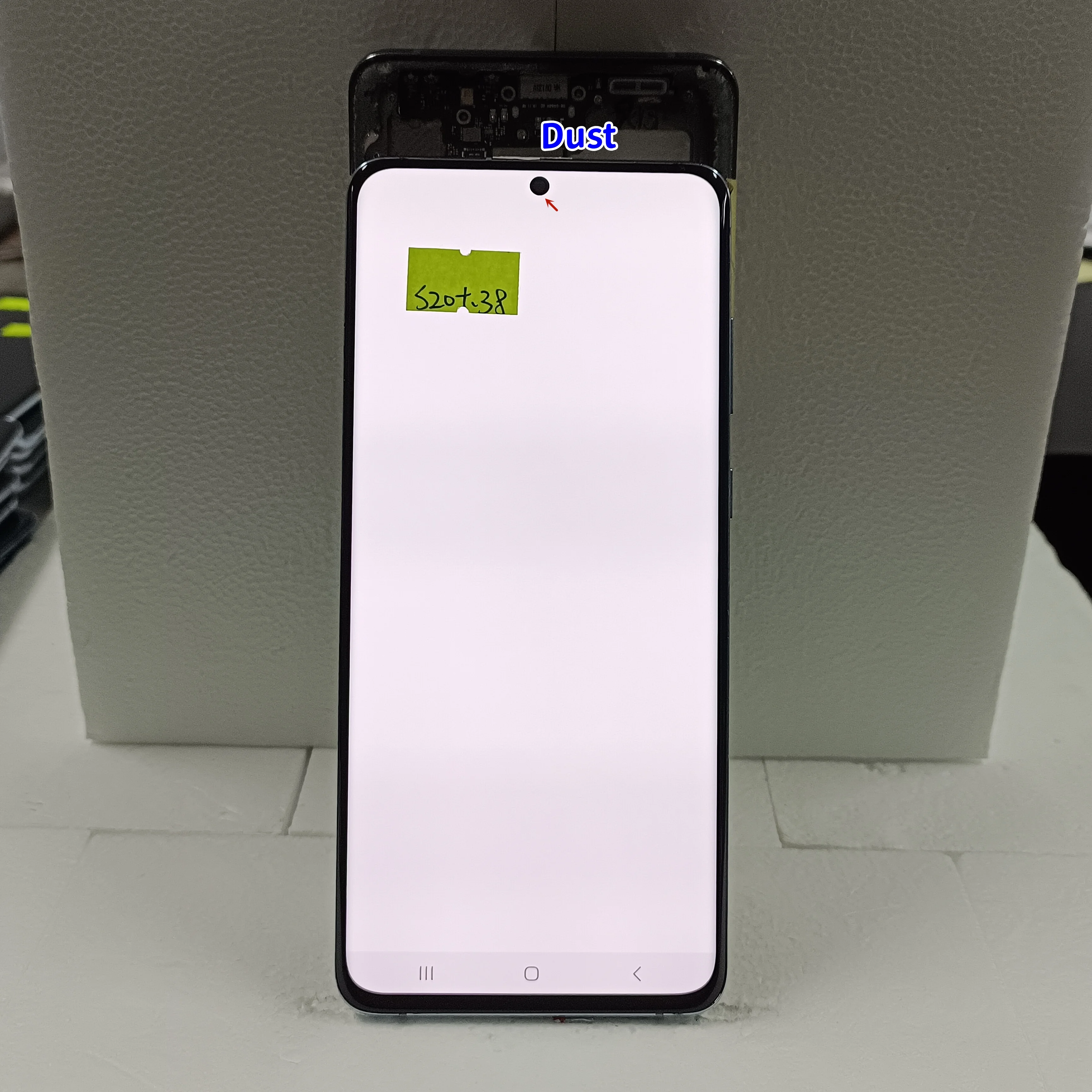 100% teste super amoled display para samsung galaxy s20 plus Sm-g985a g985u tela lcd tela de toque digitador display substituição