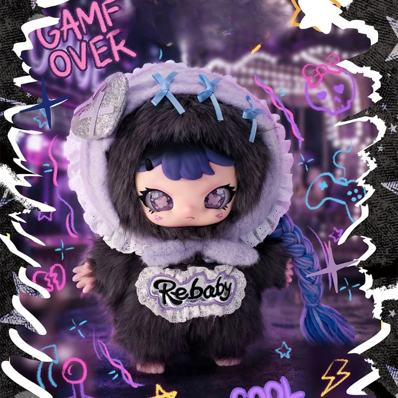 Rebaby Teenage Era 400% Series Blind Box Rebaby Cute Anime Doll Rebaby Mystery Box Anime Figure Collect Room Decor Toy Girl Gift view 2