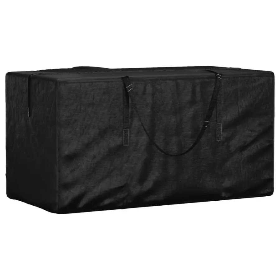 

Garden Cushion Storage Bag Black PE Polyethylene