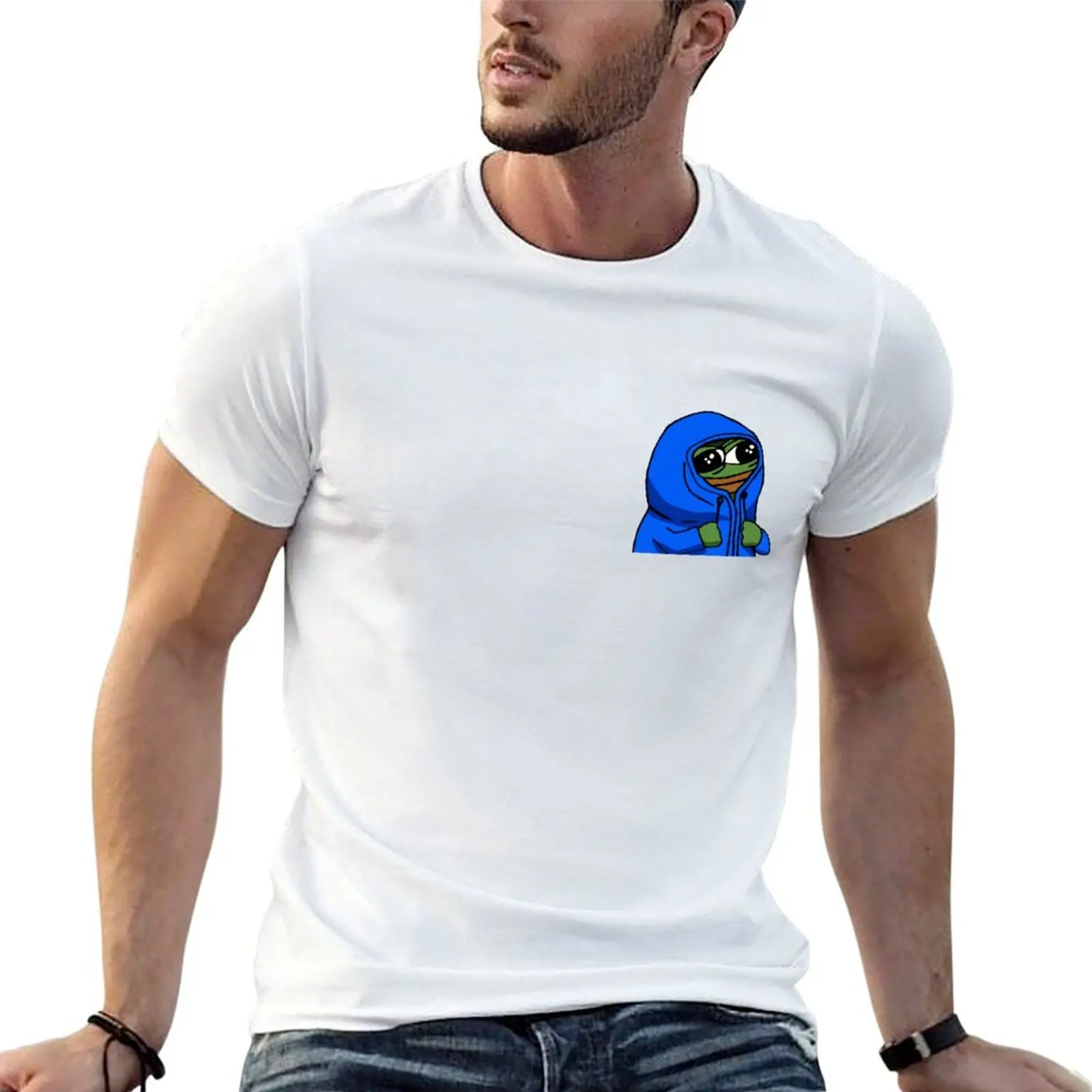 

peepo hoodie T-Shirt cotton t shirts man 100% t shirts for man graphic tees t shirts cotton 100% T-shirt
