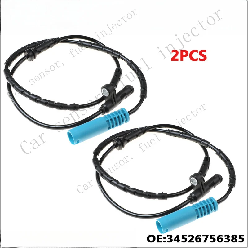 Q+ 2X Rear L&R ABS Wheel Speed Sensor For MINI ONE COOPER S R50 R52 R53 2001-2007