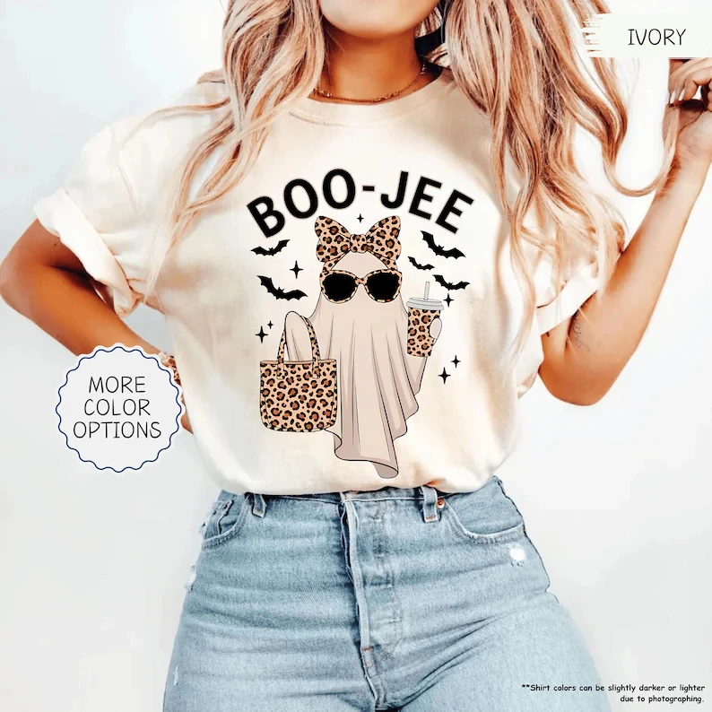 Amusant Halloween imprimé femmes T-shirt mode été col rond haut Harajuku t-shirts décontracté à manches courtes femme vêtements