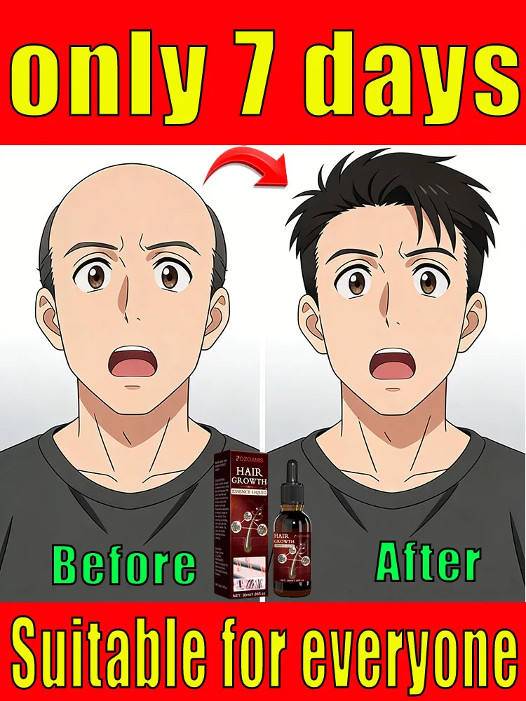 

Let this magical essential oil work its wonders— it feeds every hair follicle, making sparse hair look denser and silkier day b