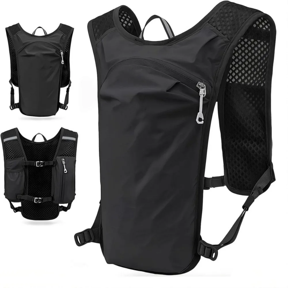 

Breathable Hydration Vest Ultra-light Multiple Pockets Running Backpack Adjustable Waterproof Water Pack Backpack Marathon