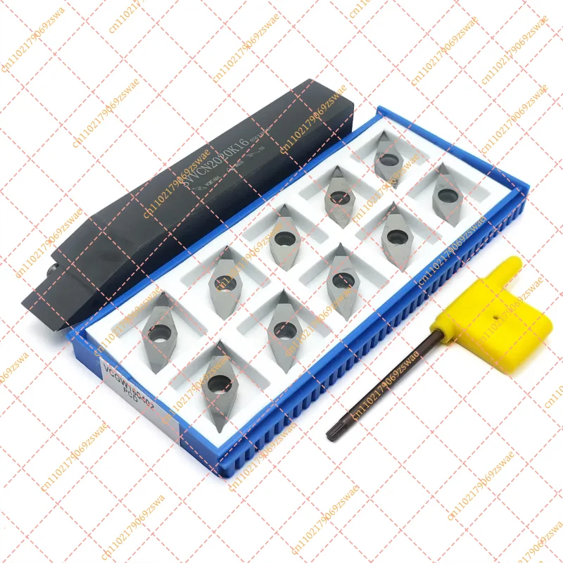 for SVVCN 72.5 CNC Lathe Turning Tool Holder SVVCN1616/2020/2525 for VCGW/VCMT/VCGT PCD CBN Inserts