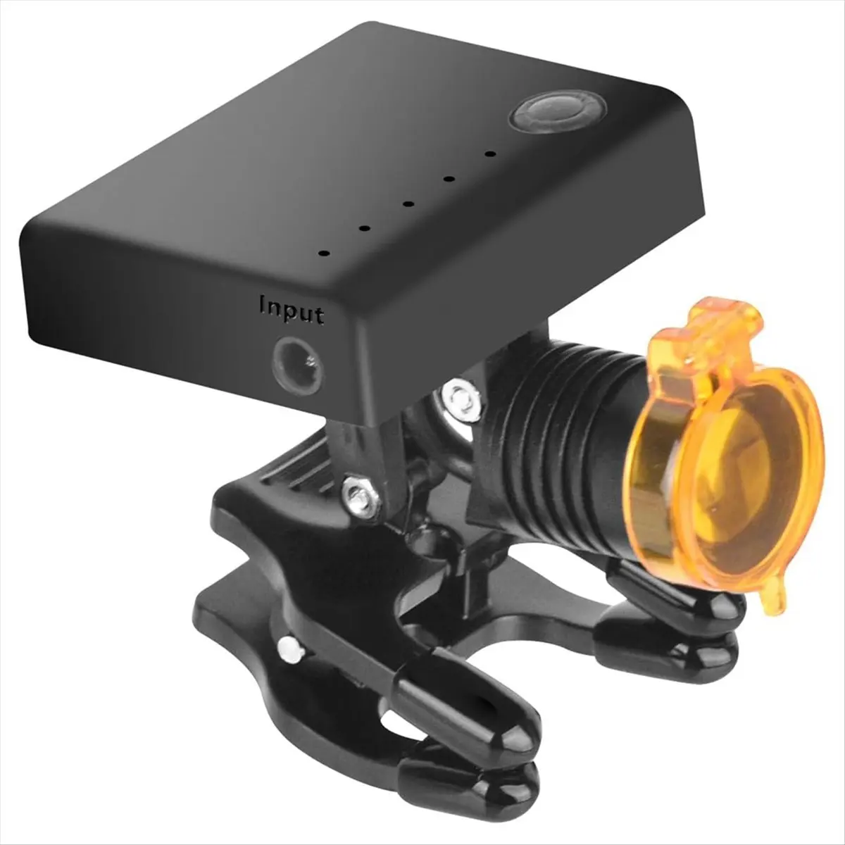ABPP US Plug,3W LED Head Light Lamp with Optical Filter and Universal Clip, Compatible with Loupes and Safety Glasses