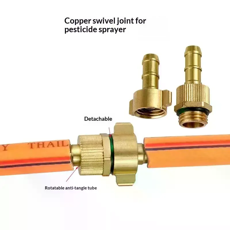 Brass Quick Connect Hose Fittings Durable Rust Resistant Leak Free for Garden Watering Pet Bathing Use