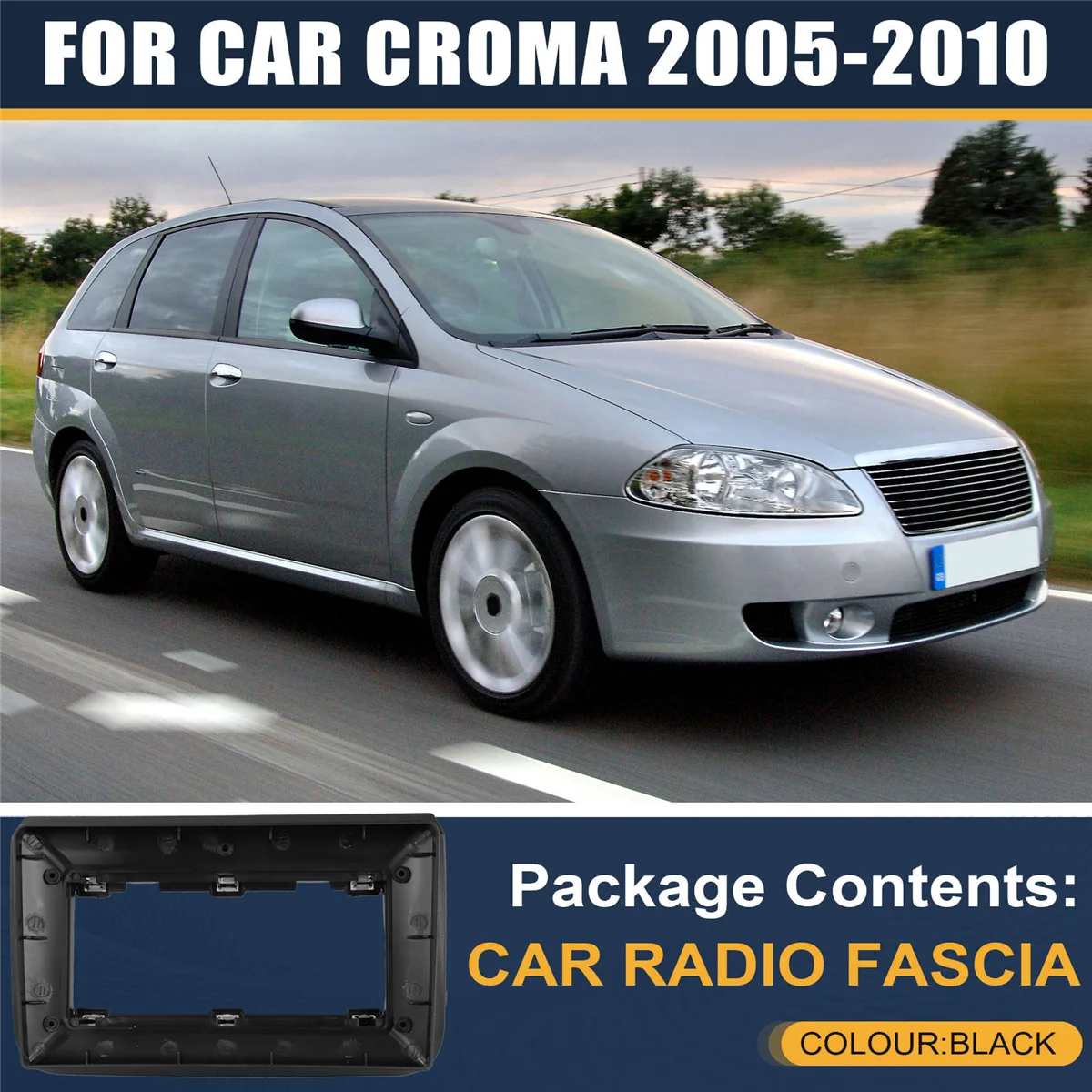 

Прочный автомобильный адаптер для лицевой панели, комплект панели приборной панели Android-радио