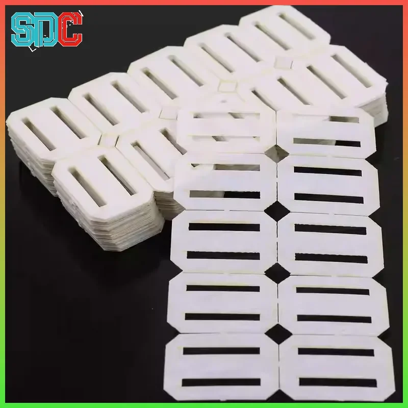 DIY RC 항공기 모델 부품 러더 에일러론 테일 윙 커넥터 KT 폼 발사 종이 힌지 원격 제어 장난감용 10/20/50개