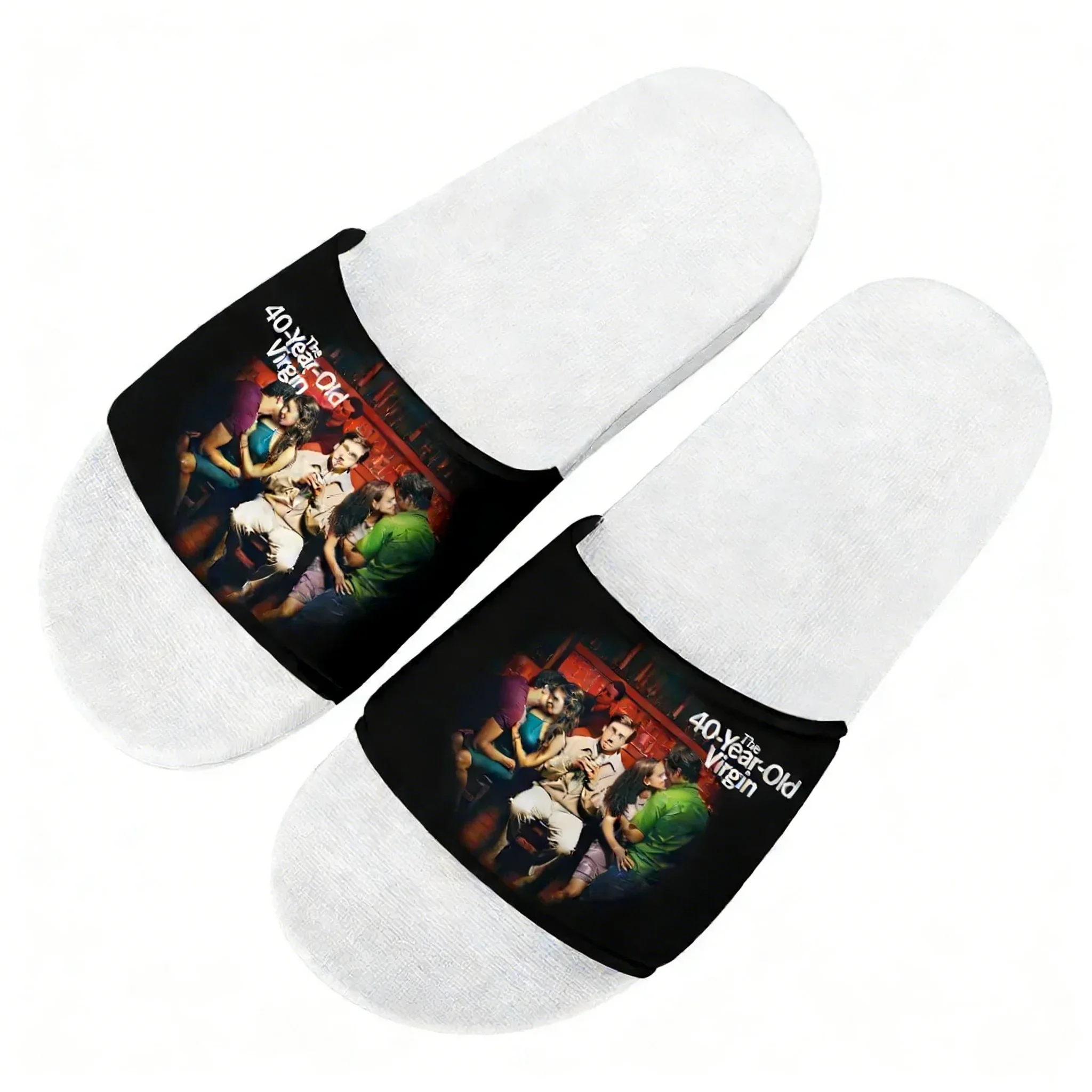 

The 40 Year Old Virgin Sandals Home Slippers Water Shoe Mens Womens Teenagers Bathroom Beach Swimming Pool Shoe Custom Slipper