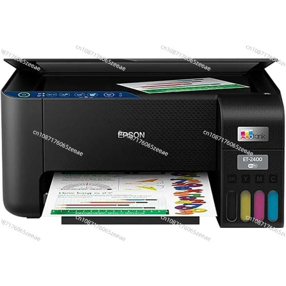 EcoTank ET-2400 Wireless Color All-in-One Cartridge-Free Supertank Printer with Scan and Copy – Easy, Everyday Home Printing