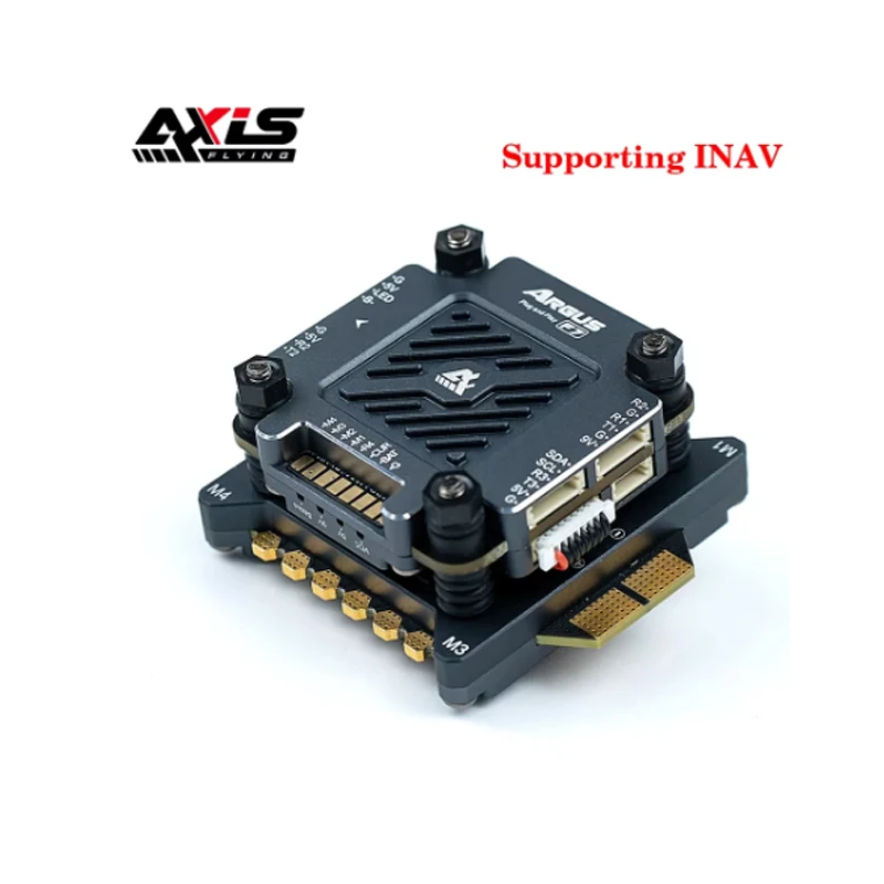 Axisflying Argus Pro 55A/ 65A & F7 STACK Dustproof and Waterproof IP54 Support X8 16MB Black box M3-30.5*30.5mm For RC FPV Drone