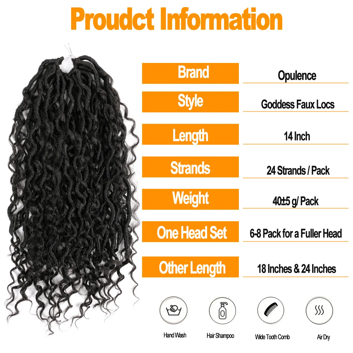 شعر كروشيه Goddess Faux Locs للنساء ذوات البشرة السمراء، شعر كروشيه Goddess Locs، شعر Boho Style Locs، شعر نهري بأطراف مجعدة