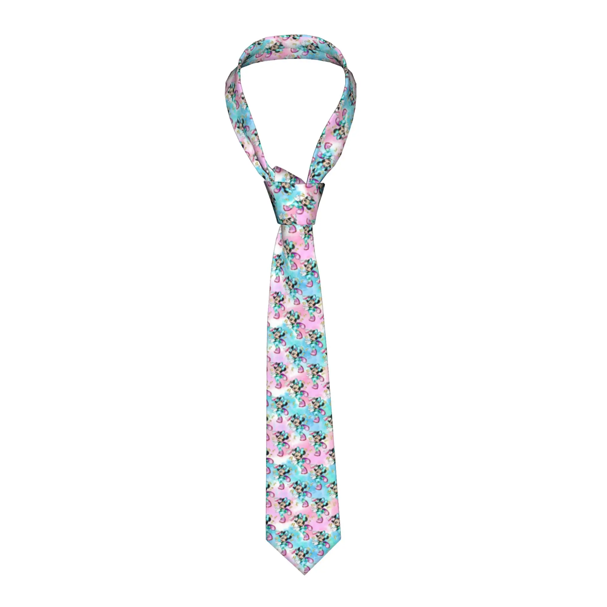 

Мужские модные шелковые галстуки с индивидуальным дизайном в стиле Микки Мауса для вечеринок