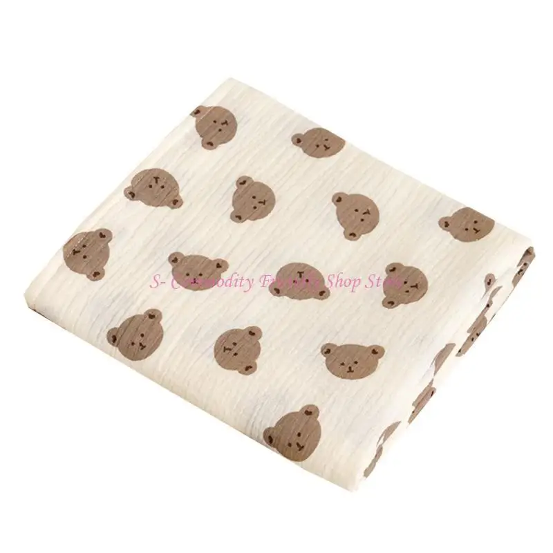 85AE Baby Blanket Soft Bath Towel Infant Wrap Blanket Stroller Cover Photo Blanket
