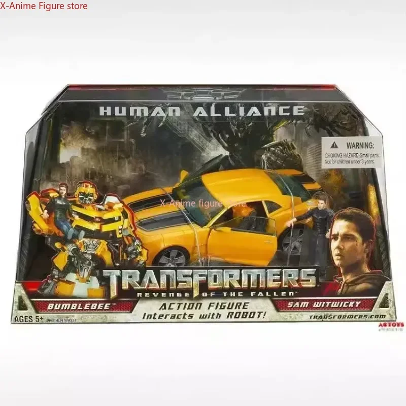 متوفر في المخزون ألعاب التحول KO 09 فيلم 2 الدوري الرئيسي النحل سام التفاعل مع دمية روبوت نموذج عمل أرقام الصبي هدية