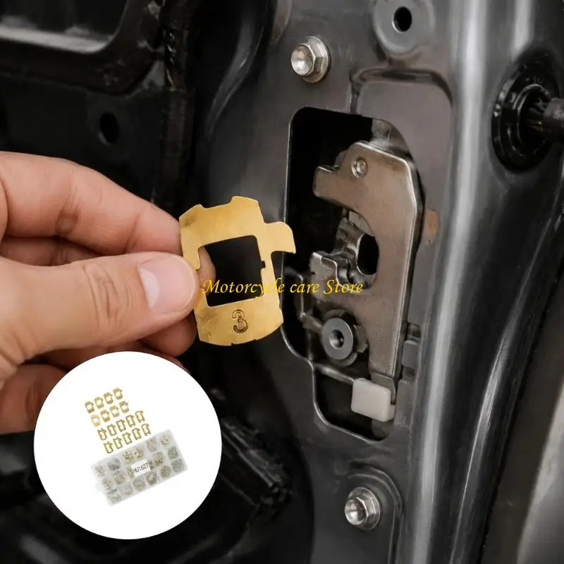 U75F Automotive Door and Starter Lock Repair Wafers, Brass Parts Set for Vehicle