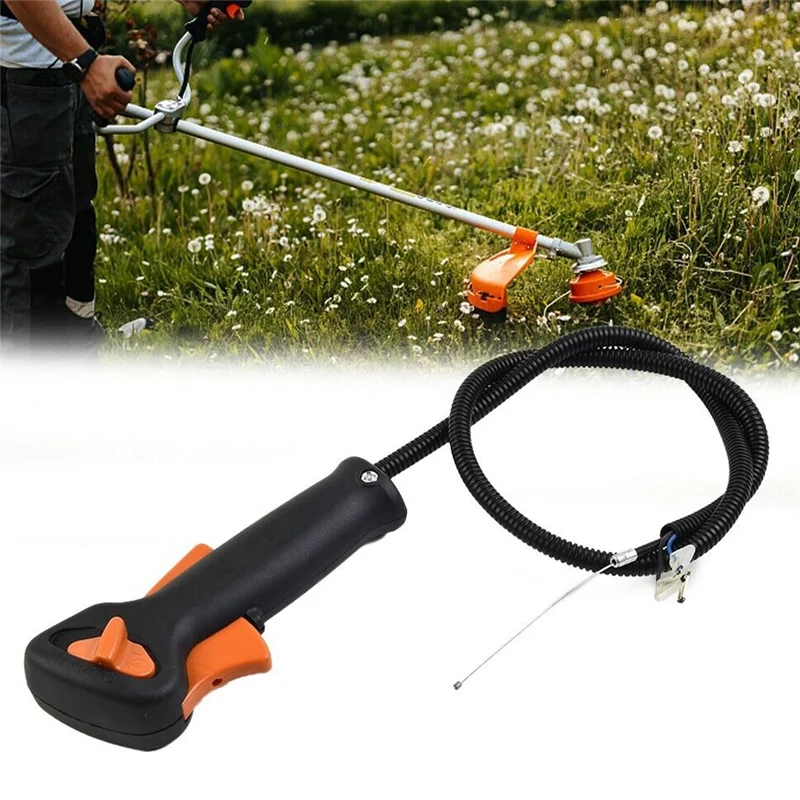 AD11 جزازة العشب الملحقات خنق مقبض خنق تجميع مفتاح مناسبة ل STIHL FS75 FS80 FS85 STIHL الملحقات
