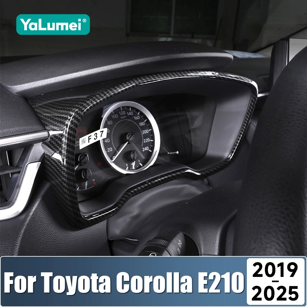 Für Toyota Corolla E210 2019 2020 2021 2022 2023 2024 2025 Hybrid ABS Auto Dashboard Instrument Rahmen Abdeckung trim Aufkleber