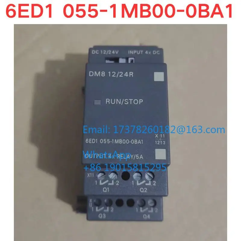 Teste de controlador 6ED1 055-1MB00-0BA1 usado OK 6ED1055-1MB00-0BA1