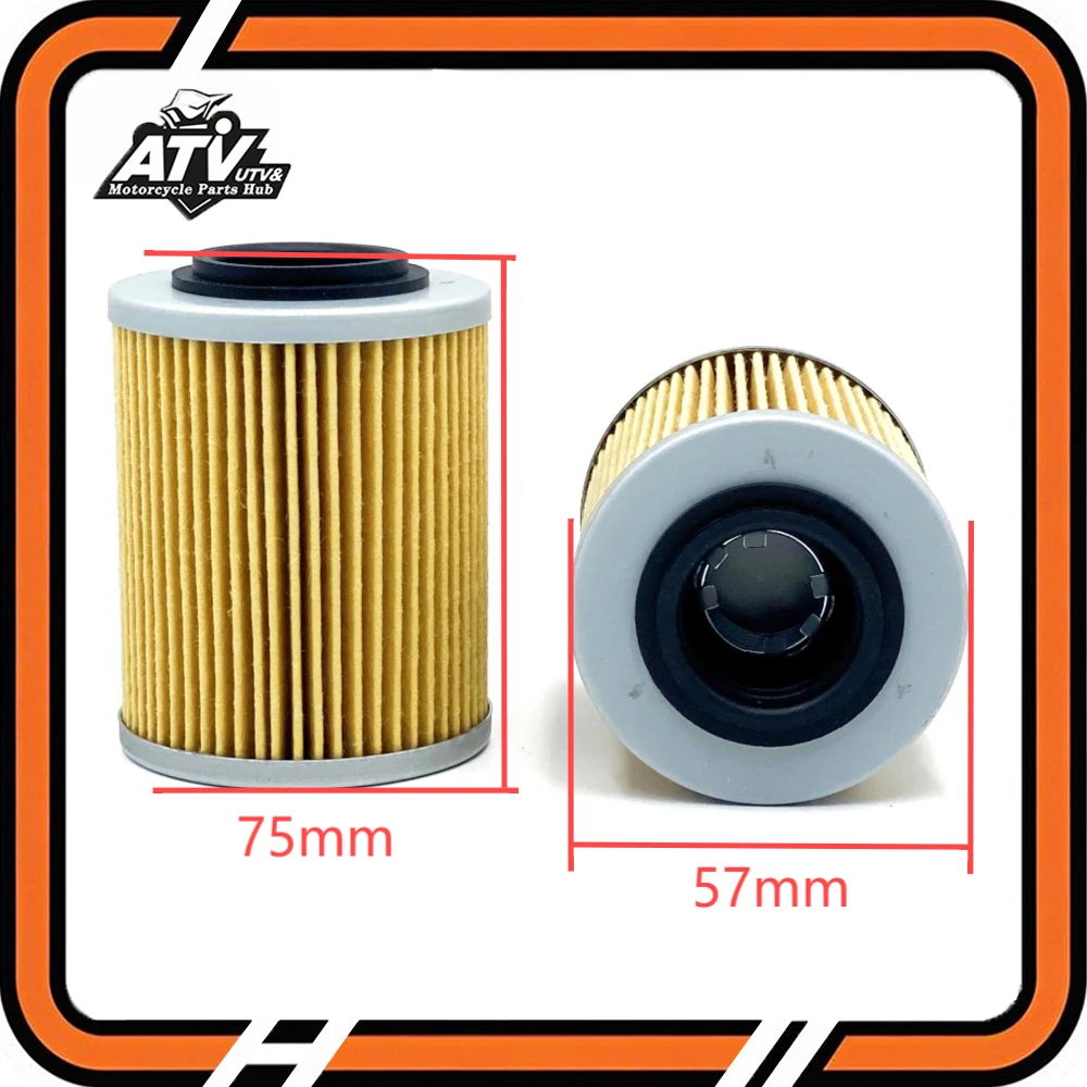 

Oil Filter High-quality For Seadoo GTI GTR Can-Am Maverick 1000R Ski-Doo 2011-2017 All Models 420956123 420-956-123 420956120