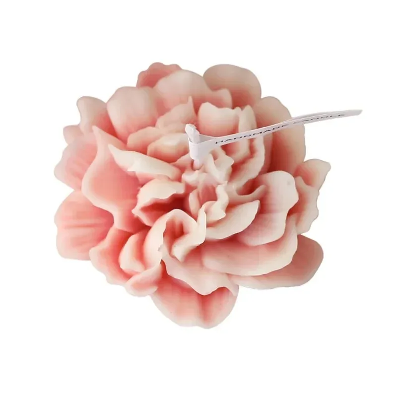 Carnation Flower Type Handmade Soybean Scented Candle Valentine's Day Girls Hand Gift Flower Candle