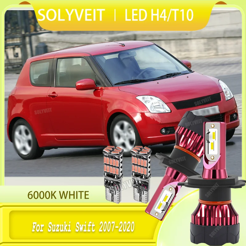 

Светодиодная автомобильная лампа H4 150 Вт, 6000K, Plug and Play, для Suzuki Swift 2007-2020