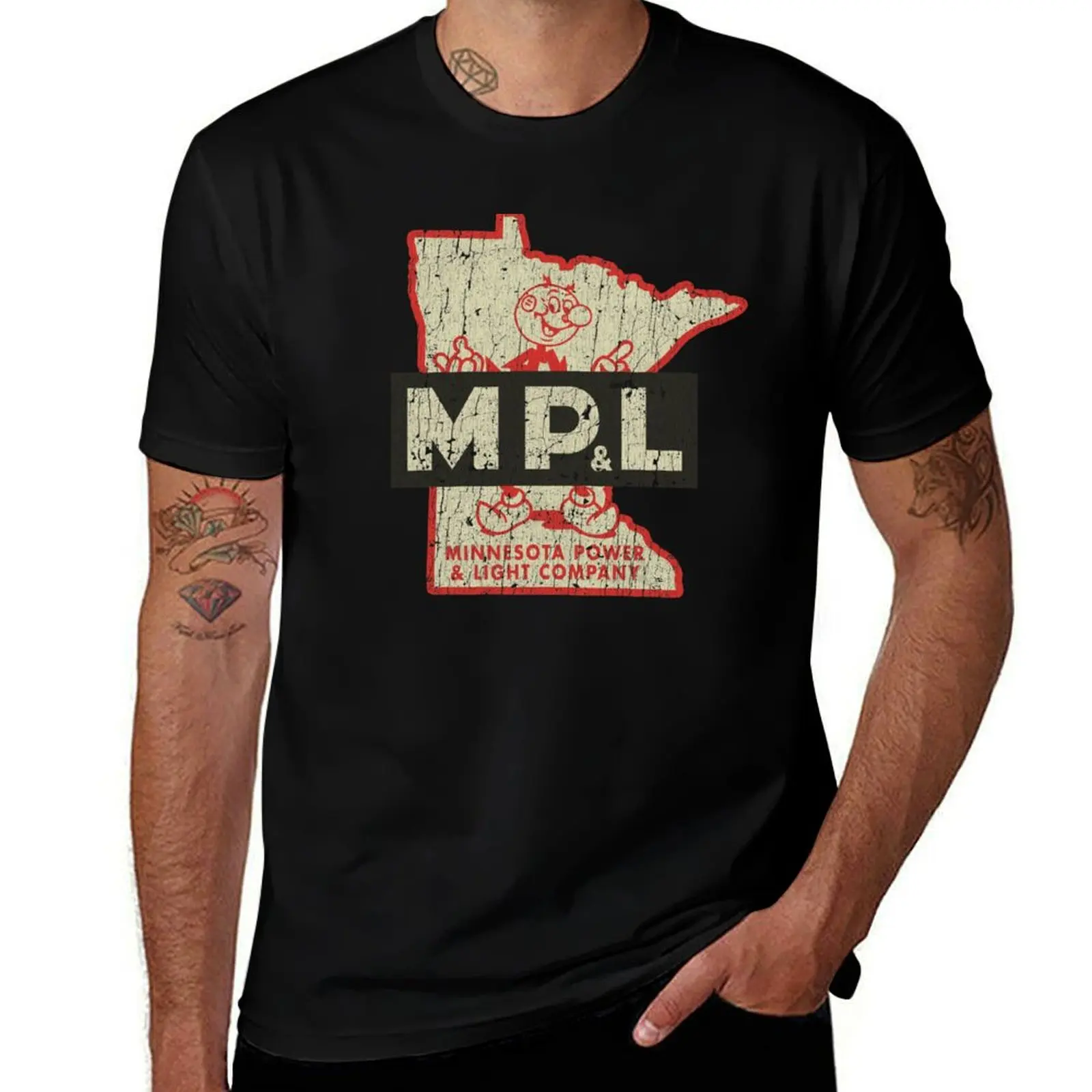 

Minnesota Power and Light Co. 1923 T-Shirt anime t shirts oversize anime tshirt
