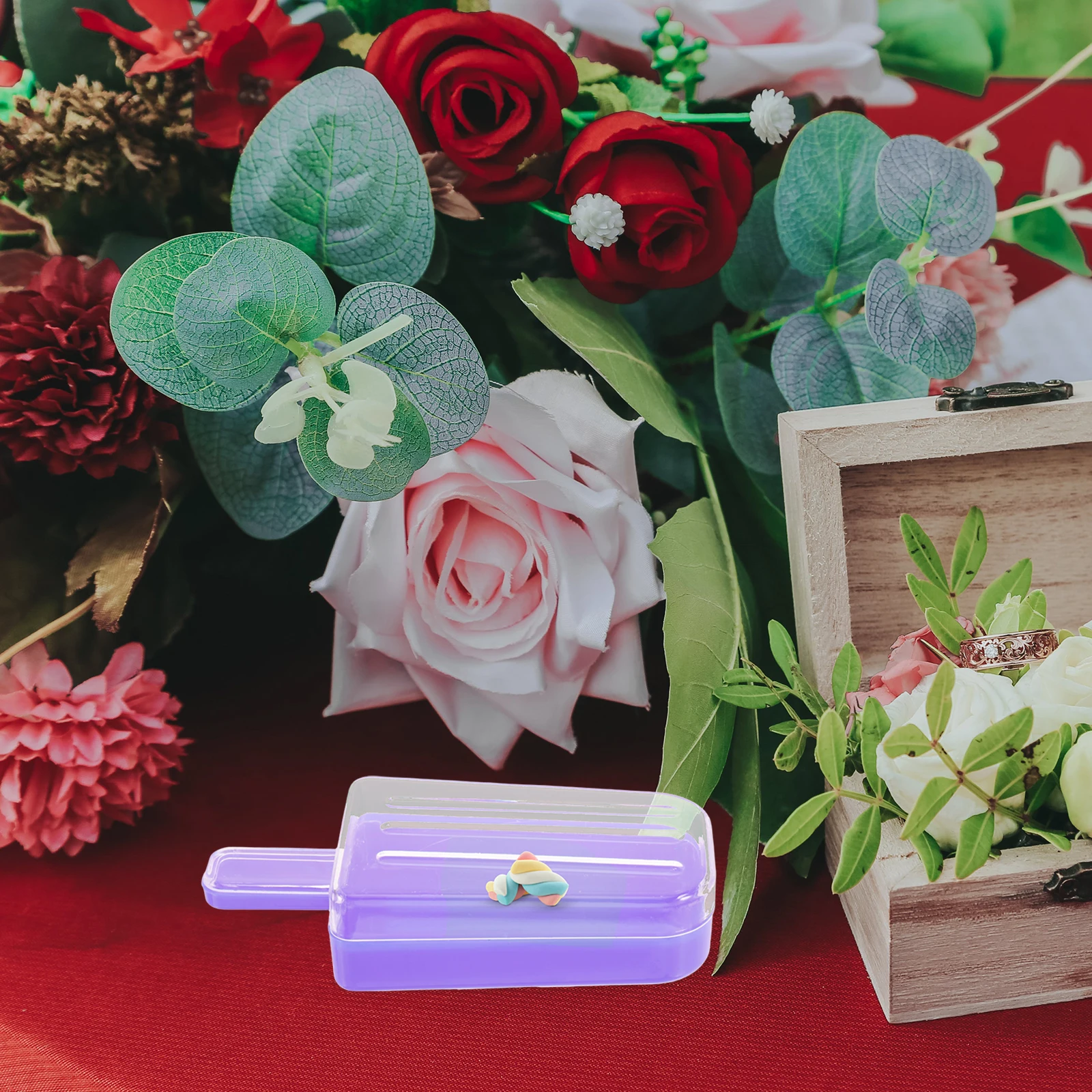 

12Pcs Ice Cream Shaped Candy Boxes Creative Decorative Lollipop Container Wedding Favor Baby Shower Treat Boxes Birthday Party