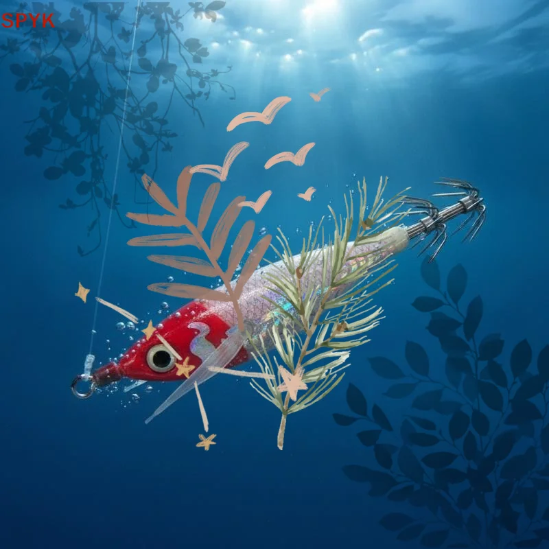 Giant Octopus Squid Glowing Horizontal Laser Mini Octopus Great For Home Party And Daily Decor Use