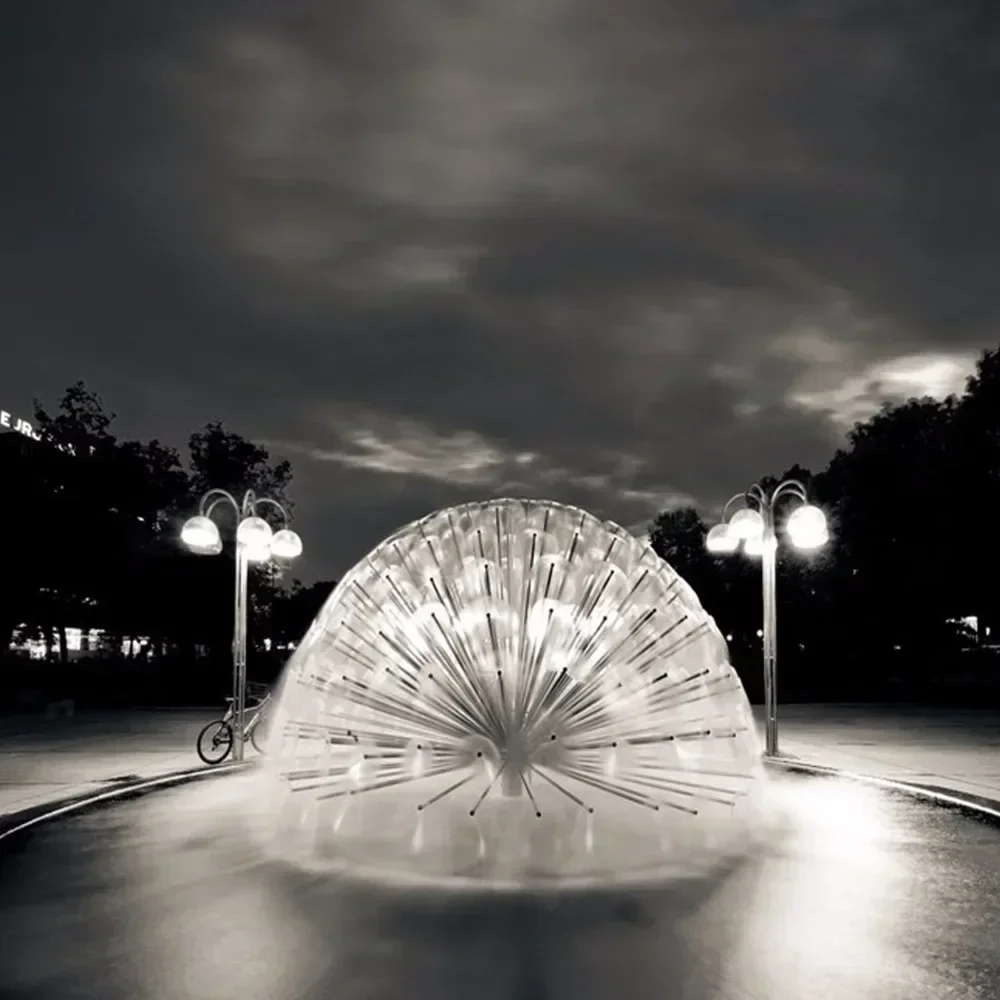 Gorąca Wyprzedaż Kryształowa Kula Półkula Dysza Fontanna Wodna Mniszek Lekarski Dysza Fontanna Basenowa Fontanna Ogrodowa Wodna Fontanna Mniszek Lekarski N