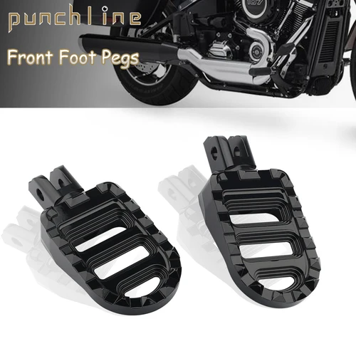Livewire sportstersブレークアウトfxbr 107 fxbrs 114 Delluxlede fxdr 114回転フロントフットペグフットペグに適しています