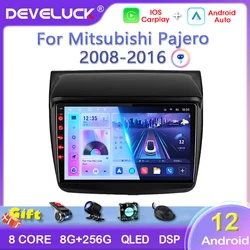 2 din Android For Mitsubishi Pajero Sport 2 L200 Triton 2008 - 2016 Car Radio Multimedia Video Player Navigation GPS dvd Carplay