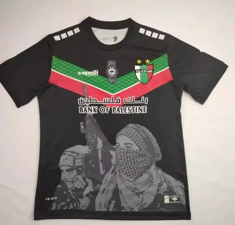 

Men‘s Clothes Tee Palestine Soccer T-Shirt for Men Jerseys Trendy Brand Round Neck Quick-drying Summer Sport Kid T-shirt