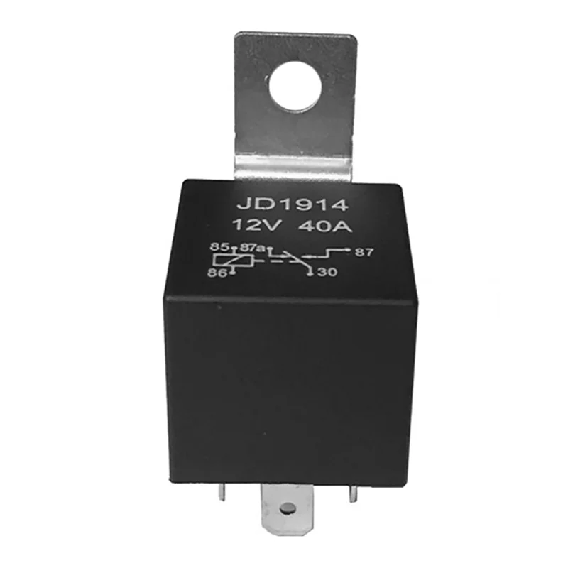 

50 Pcs 5 Pin 12V Relay Switch (SPDT) (30/40 Amp) 12 Volt Automotive Relay For Automotive Fans-L94A