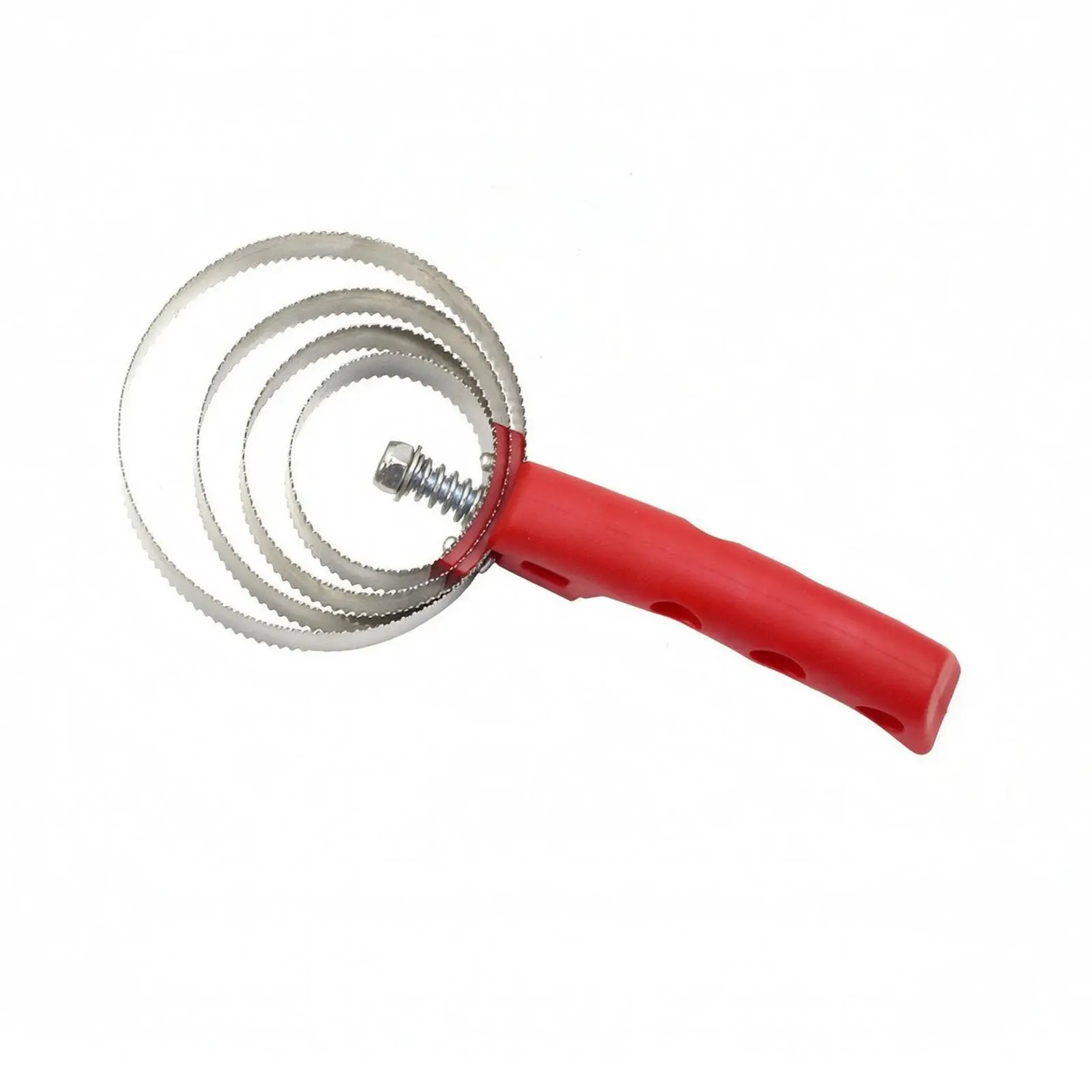 Double Sided Metal Pet Comb for Thick Fur with Spring Loaded Connector and Cherry Handle for Livestock Grooming