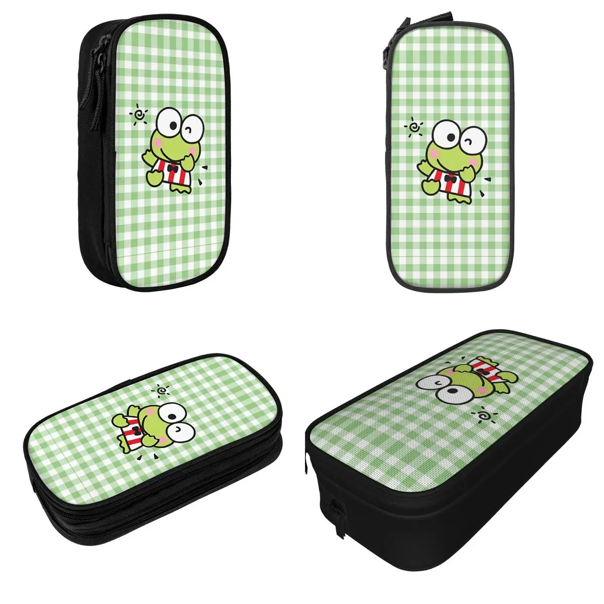 Kero Kero Keroppi Cute Cartoon Pencil Cases Lovely Japan Kawaii Anime Pen Holder Bag Big Capacity School Supplies Pencilcases