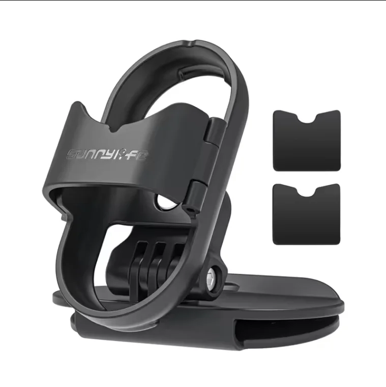

Sunnylife Adjustable Cap Clip For Insta360 GO 3S/GO 3 Anti-shake Protection Fixed Vertical Horizontal Holder Camera Accessories