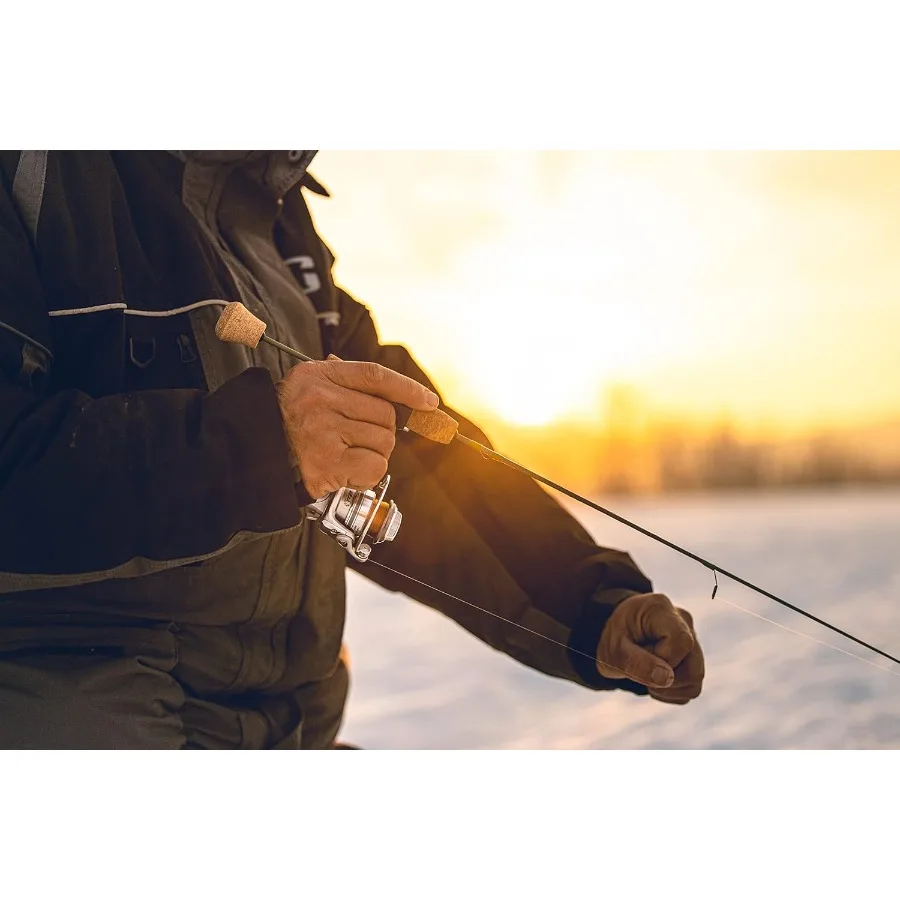 قضيب ثلج سكانديك عالي الأداء حساس ومتين لصيد الأسماك بدقة في حالات الطقس البارد #4