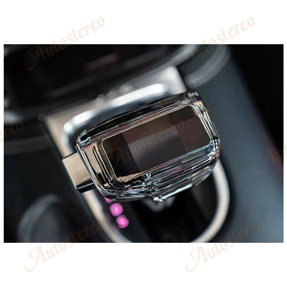 Car Crystal Handles for Ford Mustang 2015-2023 Automatic Gearbox Gear Shift Lever Gear Stick Gear Knob Joystick Cover