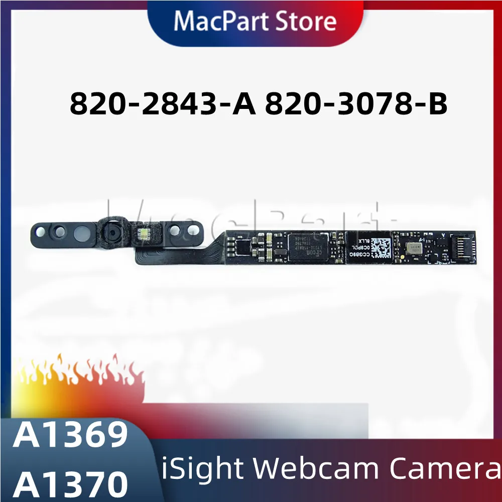 Original Laptop A1369 iSight Webcam Camera 2010 2011 820-2843-A 820-3078-B For Macbook Air 13