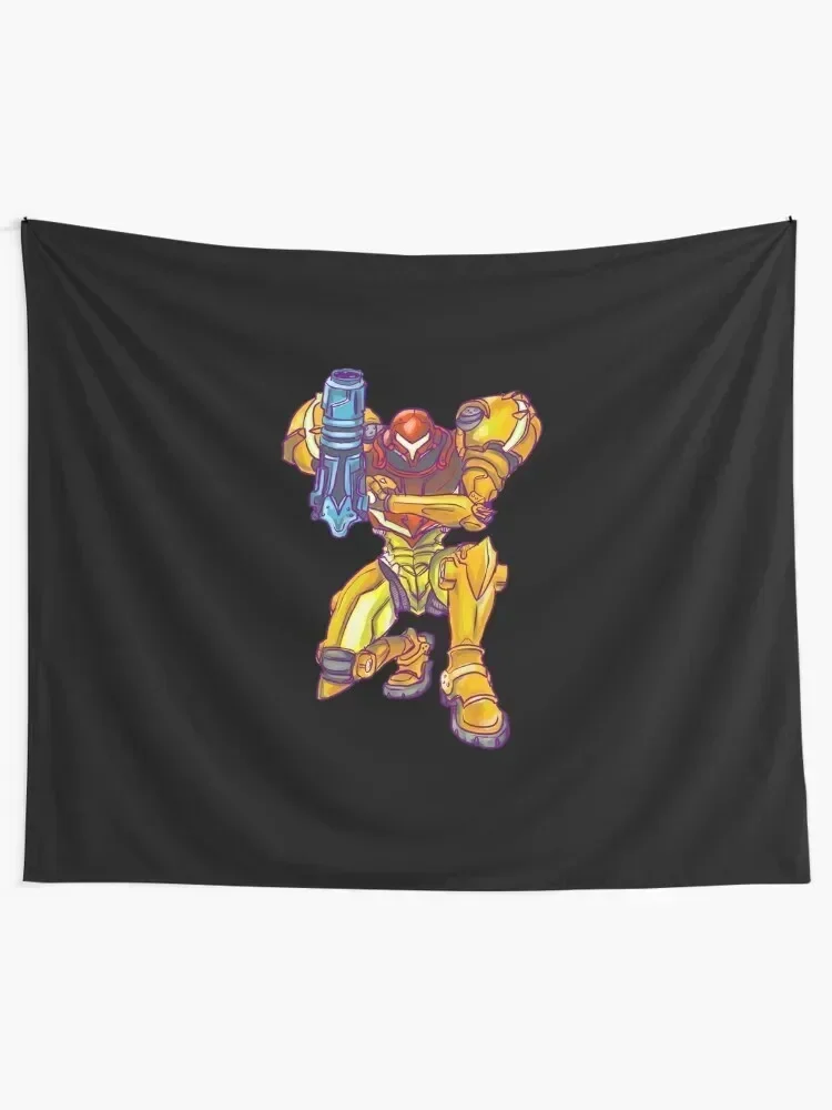 Samus Returns Samus Tapestry Decorative Wall Decorations For Room Wall Hanging Decor Tapestry