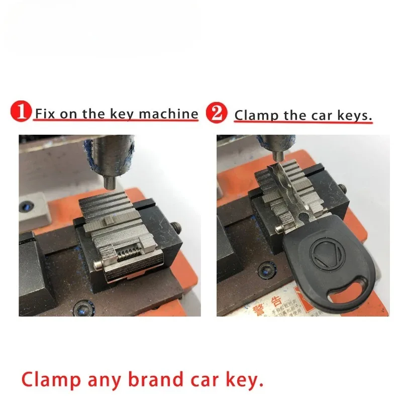 2pcs/lot For New Universal Key Machine Fixture Clamp Locksmith Tools Replacement Parts for All Key Copy Machine