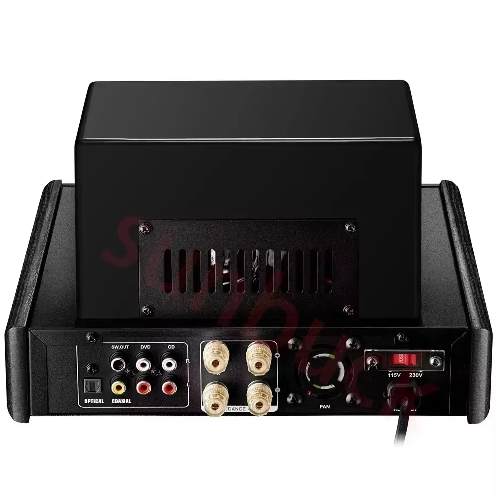 SUNBUCK AV880 2.1 Channel 35W Fiber Coaxial USB Bluetooth Headphone Amplifier HiFi stereo Headphone Vacuum Tube Amplifier Audio