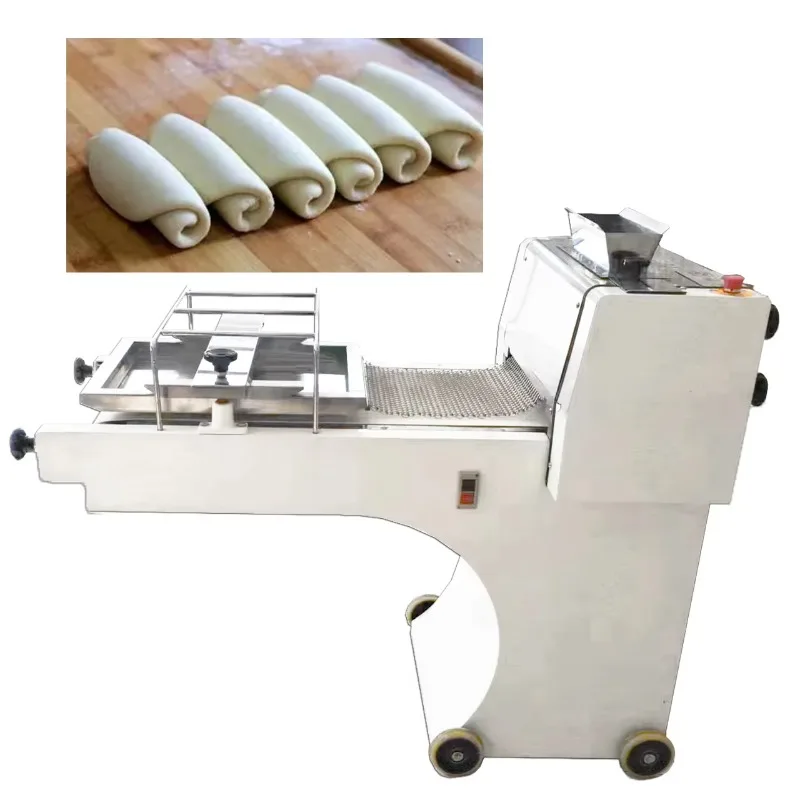 Customizable Bread Automatic Dough Moulder 304 Stainless Steel Baking Special Bakery Equipment Toast Shaping Making Machine
