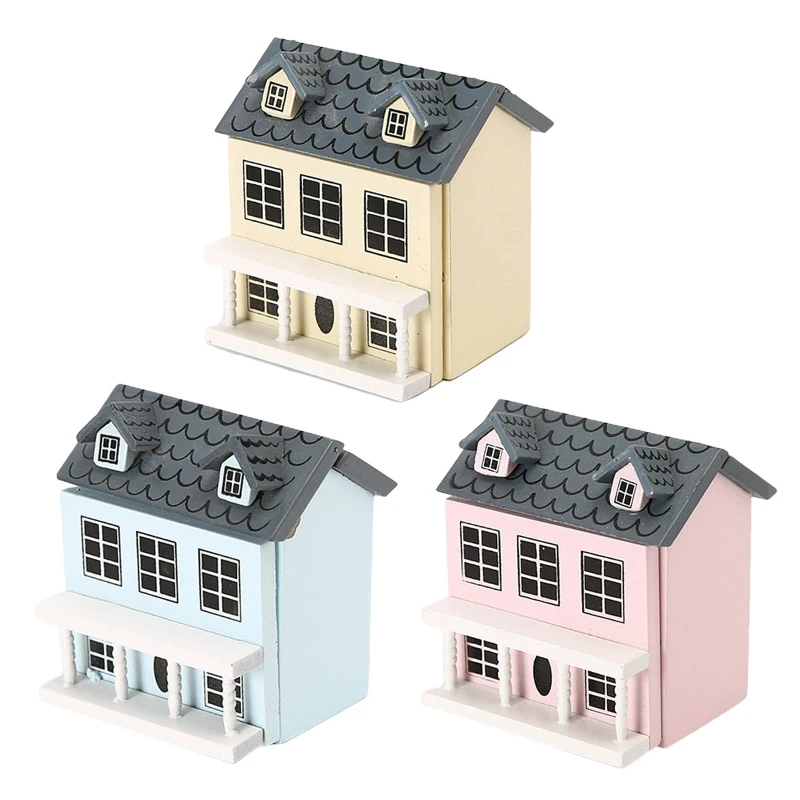 

1:12 Dollhouse Decoration Mini Furniture Model Villa House Micro Landscape Teens Role for Play Ball Joint for Doll Acces