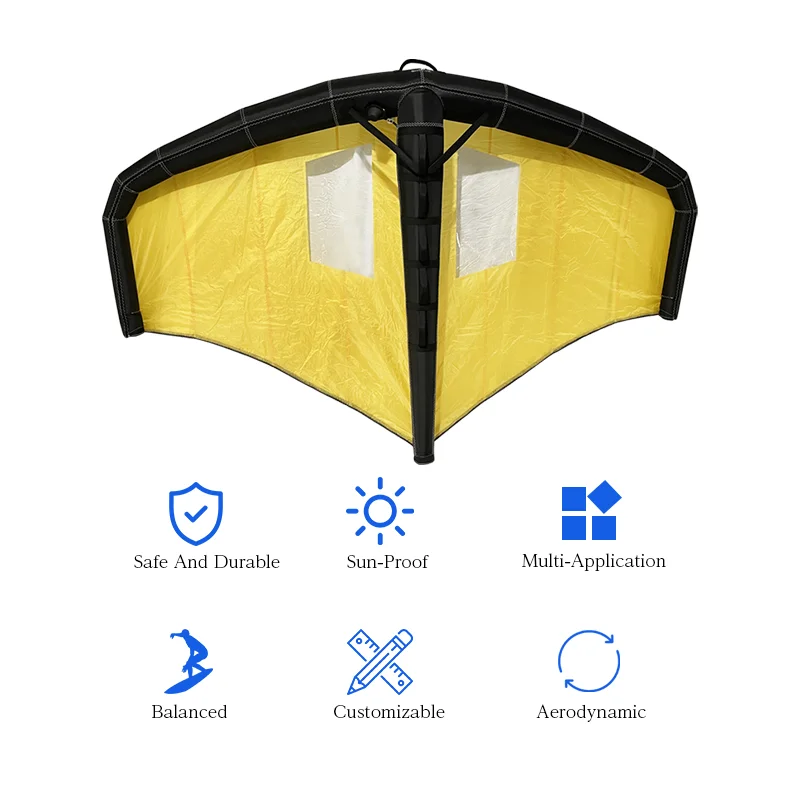 Inflatable Handheld Wing Foil Sail Wingfoil Hydrofoil SUP Paddleboard Surfboard Surf Kite Wingboard Wingsurf Kitewing Windsurf